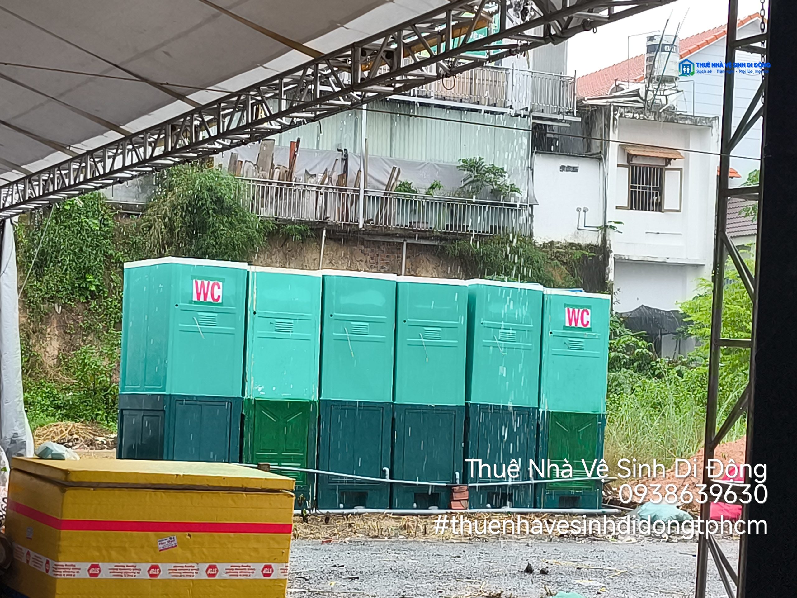 Lắp đặt nhà vệ sinh di động phục vụ tiệc cưới tại Nhơn Trạch Đồng Nai